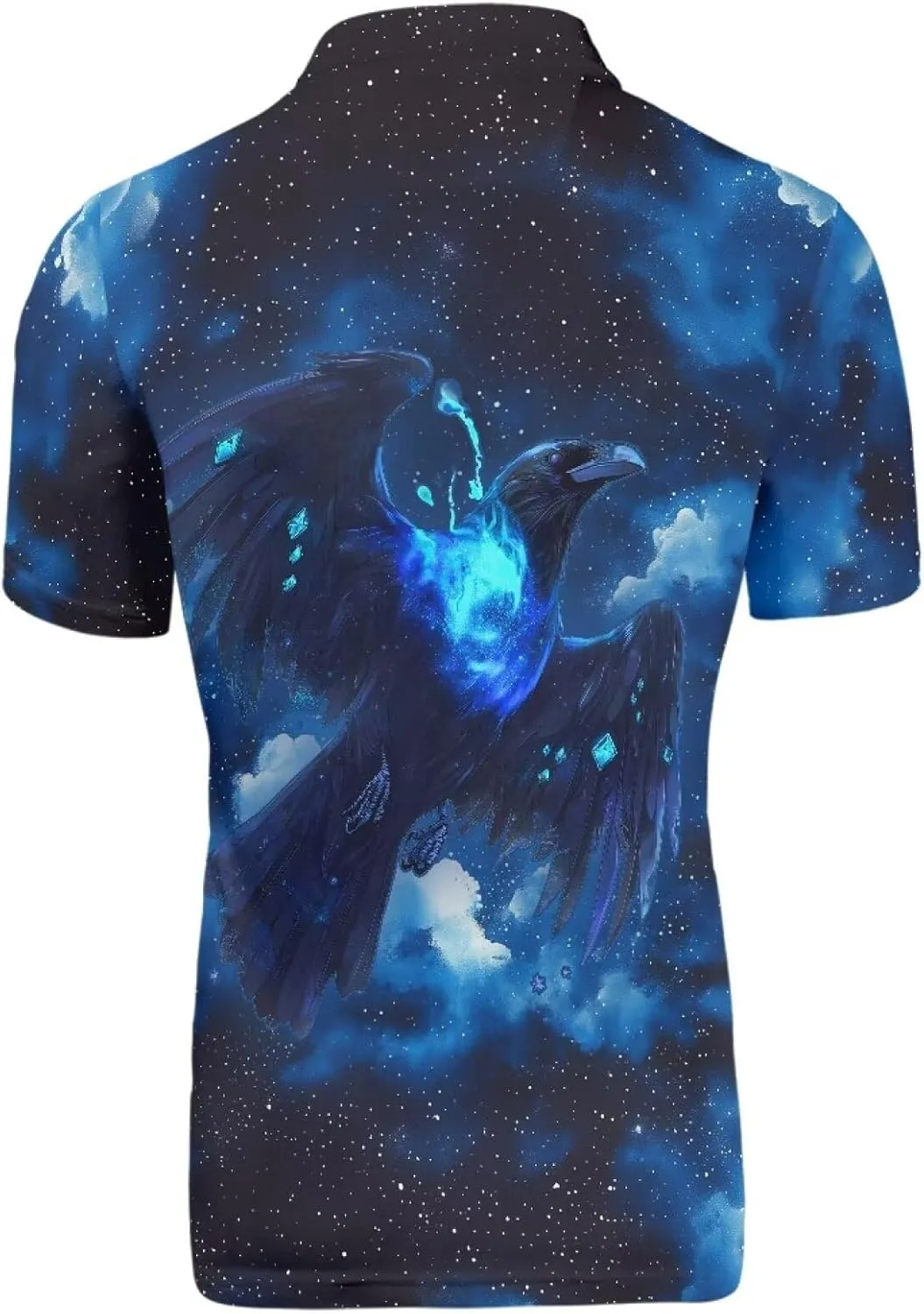 AFPANQZ Shirts for Mens Casual T-Shirts Graphic Short Sleeves Tees Button Up Casual Summer Slim Fit