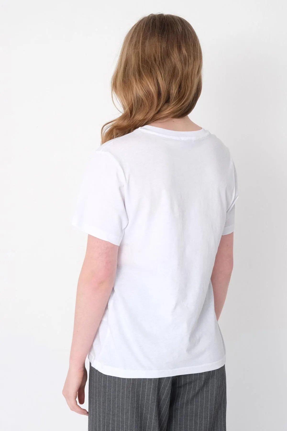 Basic T-shirt With Round Neck