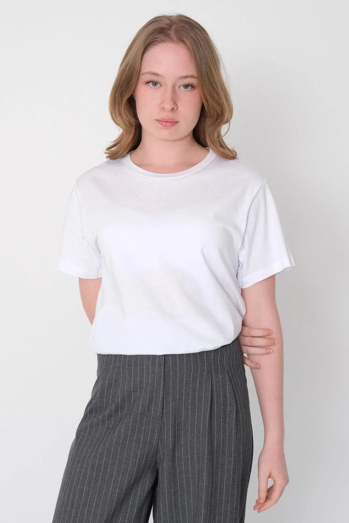 Basic T-shirt With Round Neck