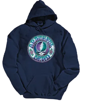 Batik Steal Your Face Hoodie on Navy
