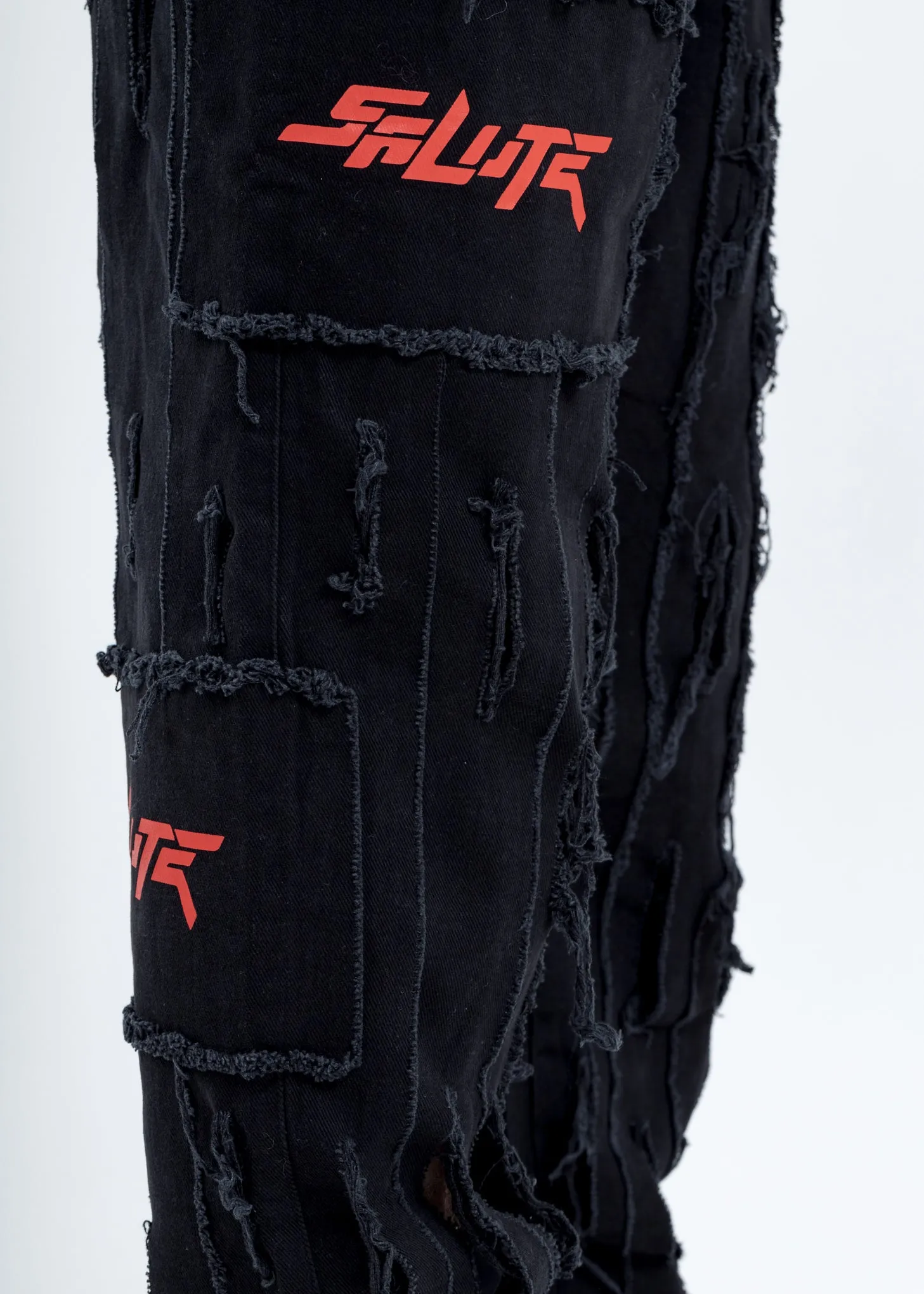 Black Butterfly Pants