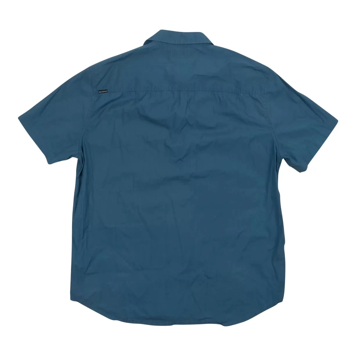 Black Diamond Button Up Short Sleeve Top - Men's