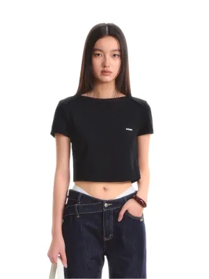 Black Messenger Tee