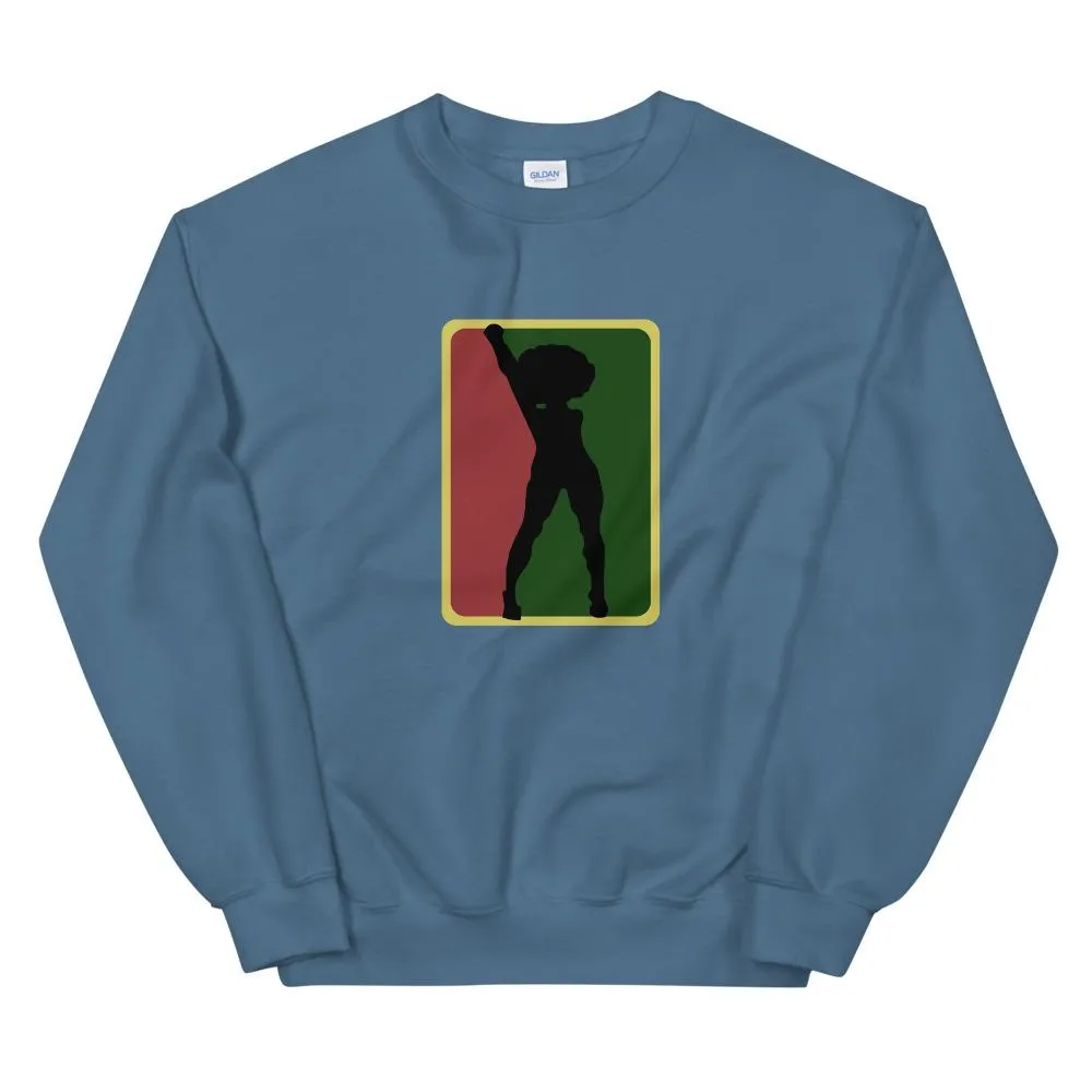 Black Woman Afro Fist - Sweatshirt