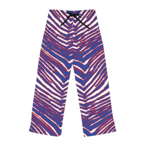 Buffalo Football Pattern Women's Pajama Pants