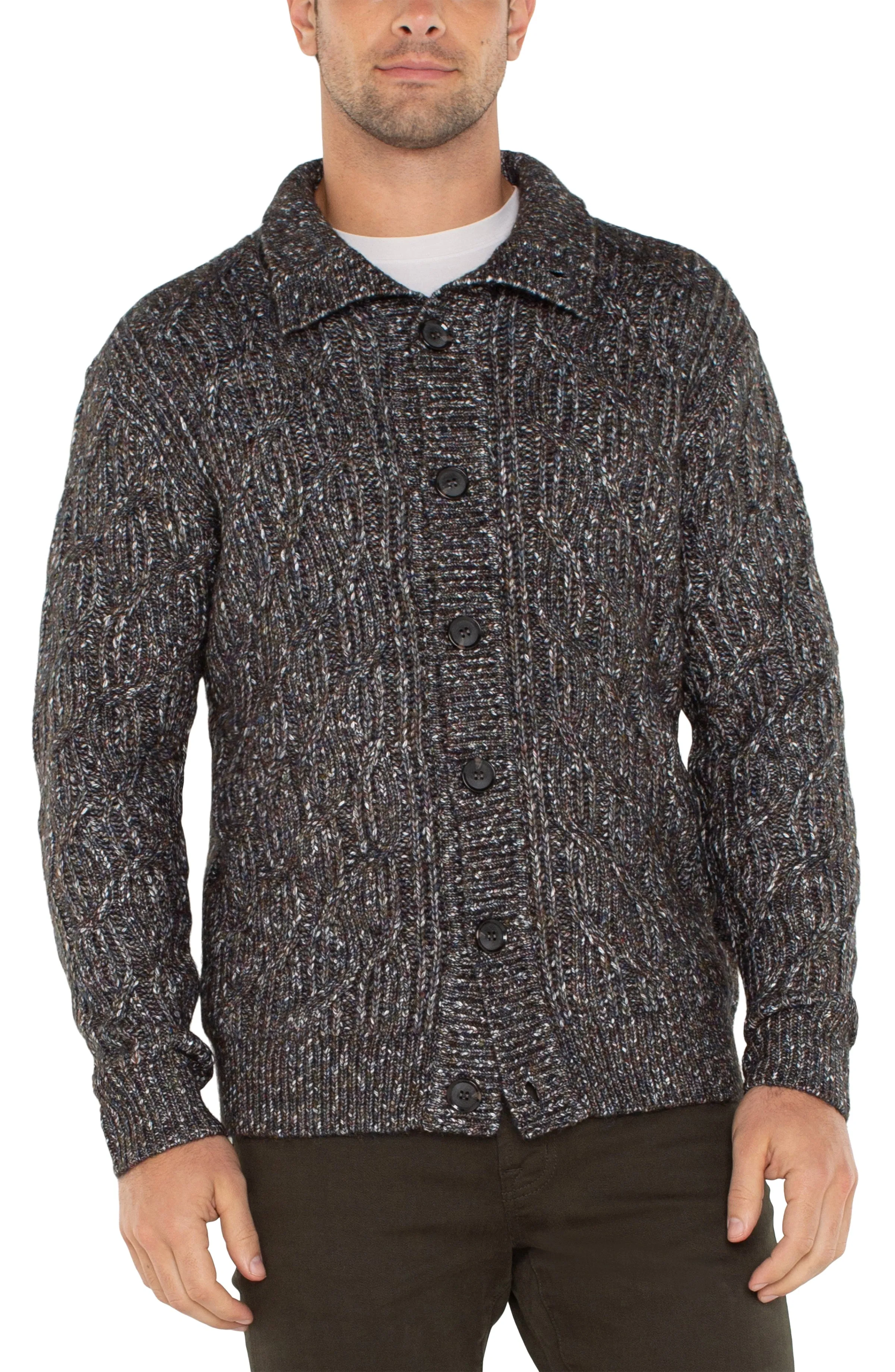 Button Cardigan Sweater