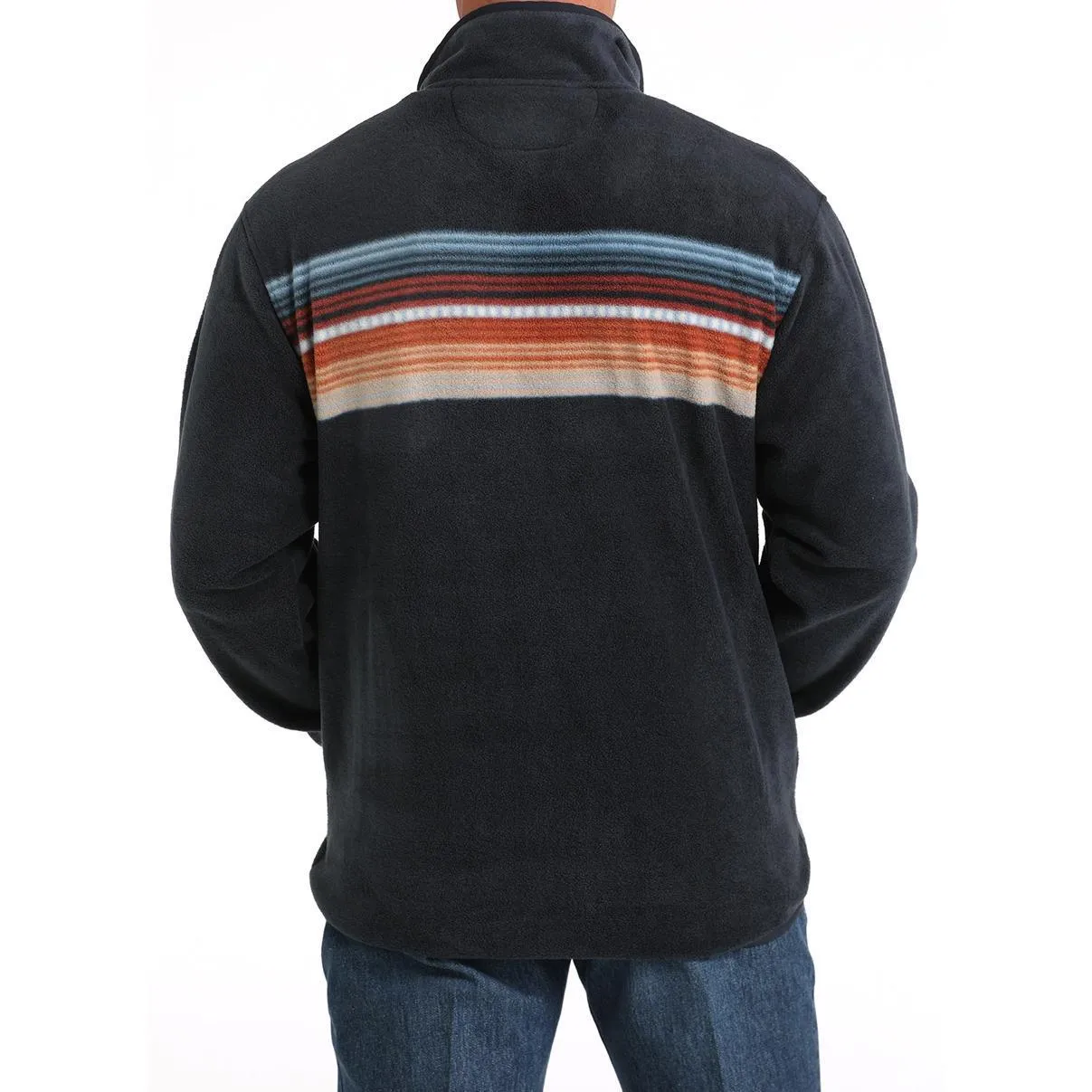 Cinch Men's Navy Polar Fleece Pullover