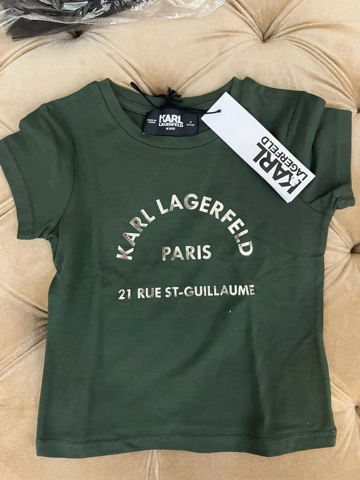 Combo of DOLCE AND GABBANA Baby T-Shirt, ORIGNAL KARL Baby T-Shirt Full Sleeves & ORIGNAL KARL Baby T-Shirt