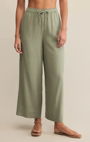 Easton Linen Pant - Avocado