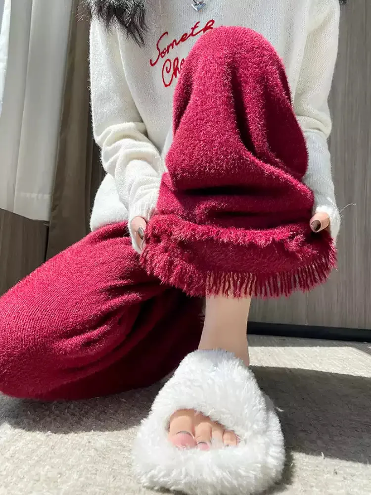 Fashionkova Blima Fuzzy Lounge Pants