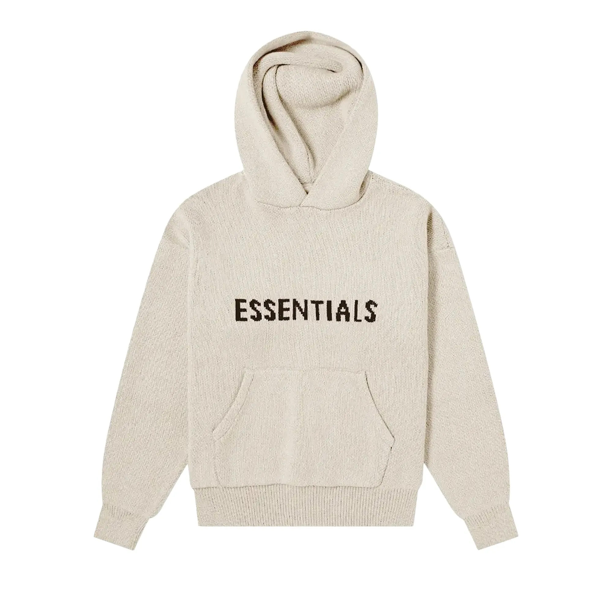 Fear of God Essentials Knitted Hoodie Moss