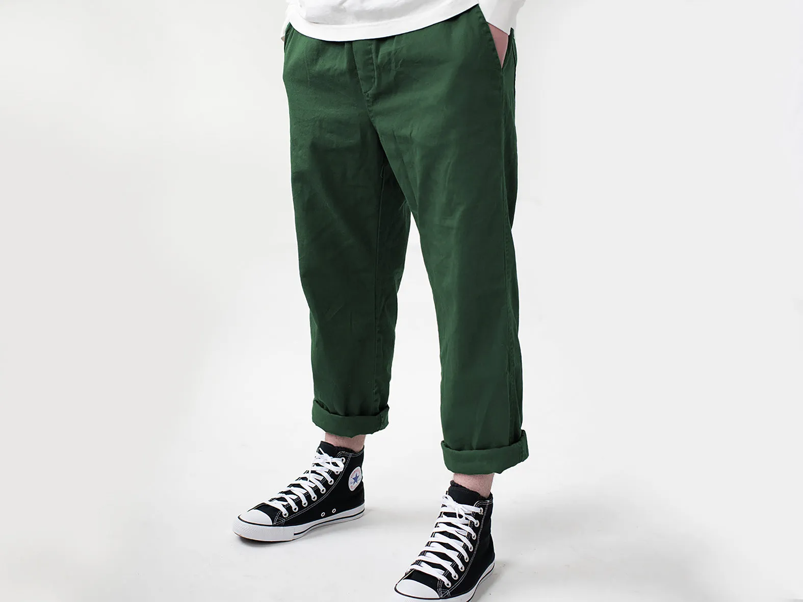 FIELD PANT. RELAXED. MYRTLE GREEN