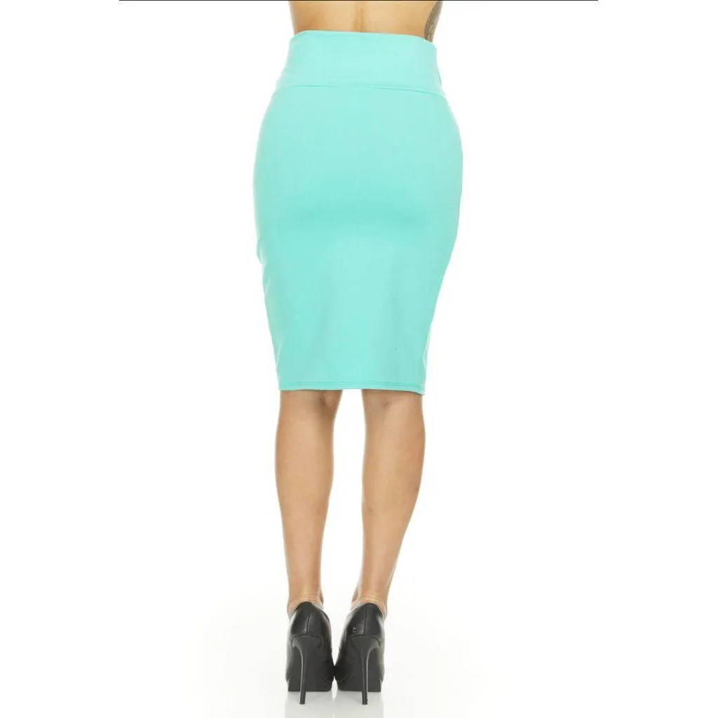 Fitted Pencil Skirt