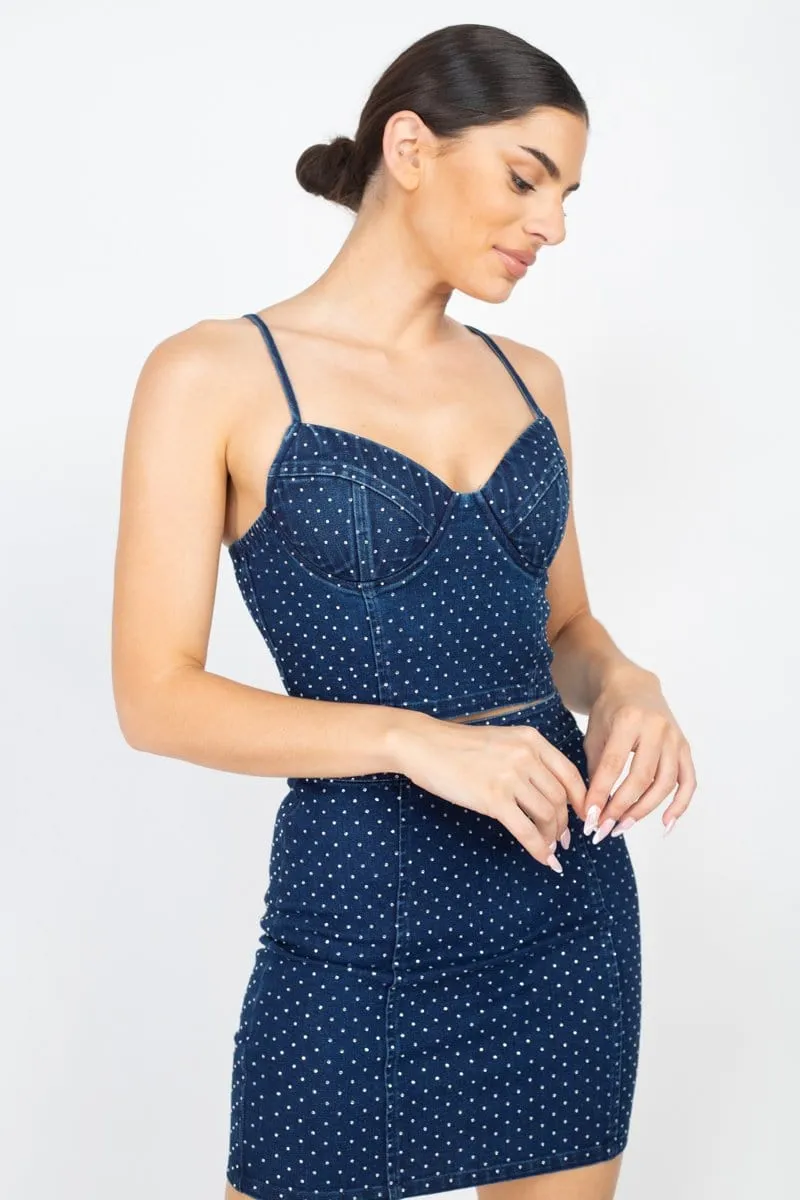 Geovan Stone Point Skirts Set