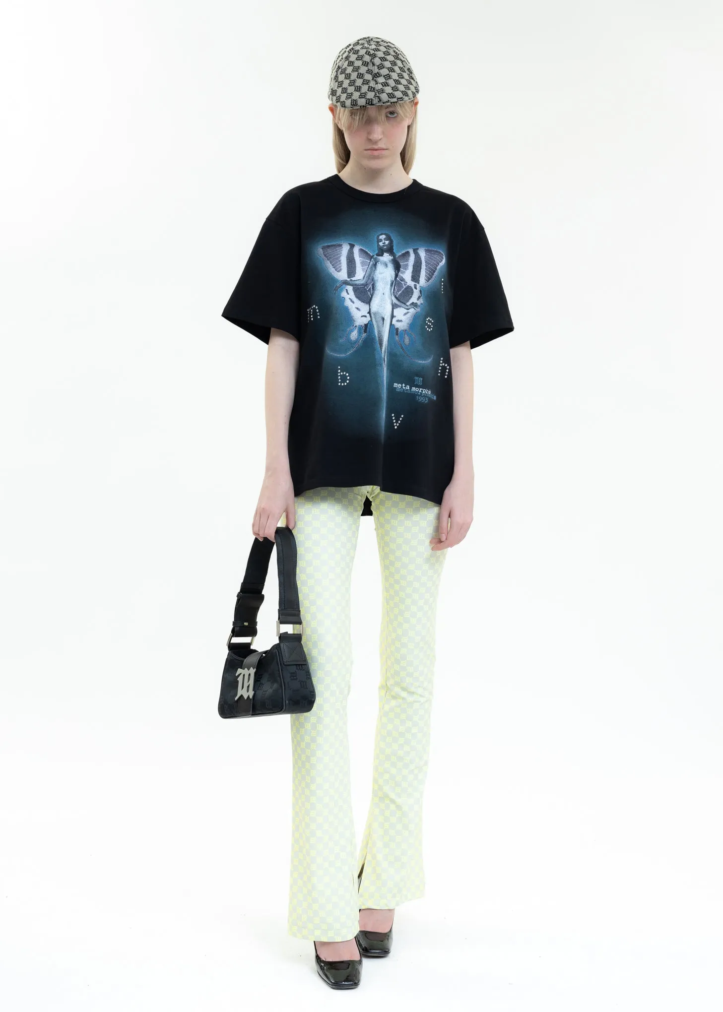 Green Lingerie Signature Monogram Trousers