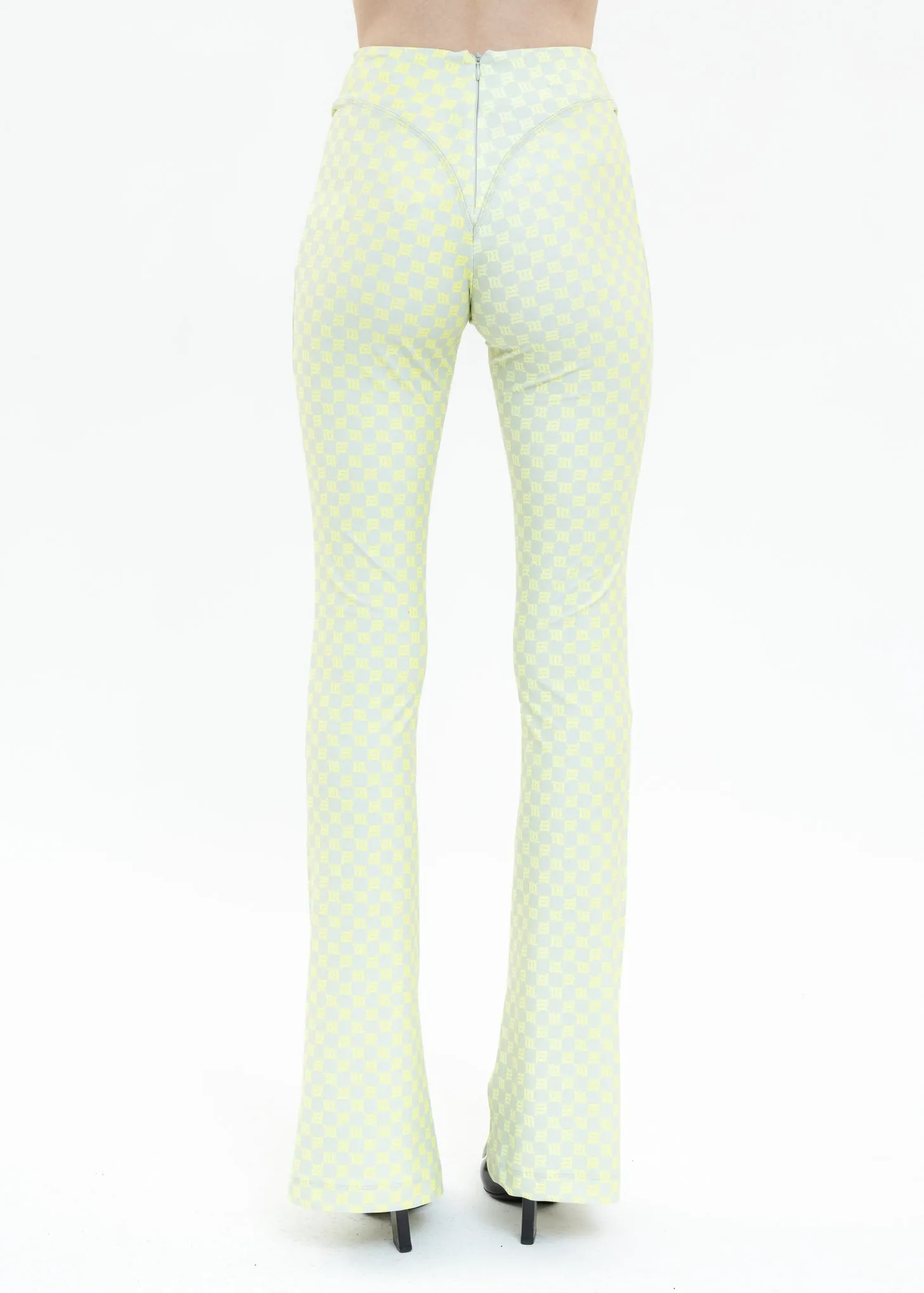 Green Lingerie Signature Monogram Trousers