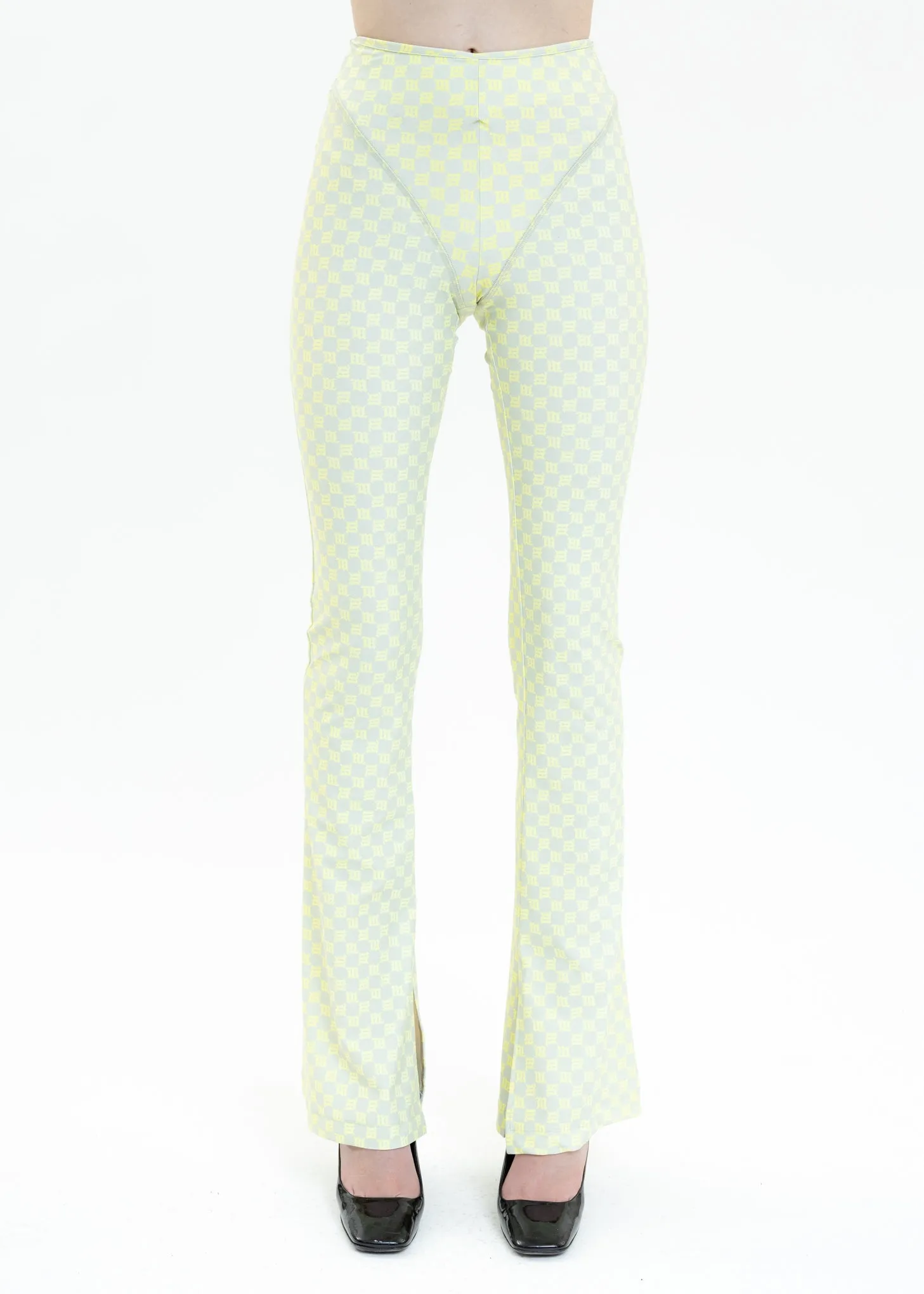 Green Lingerie Signature Monogram Trousers