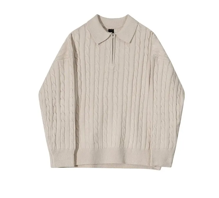 GS No. 122 Half-zip Sweater