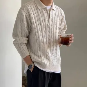 GS No. 122 Half-zip Sweater