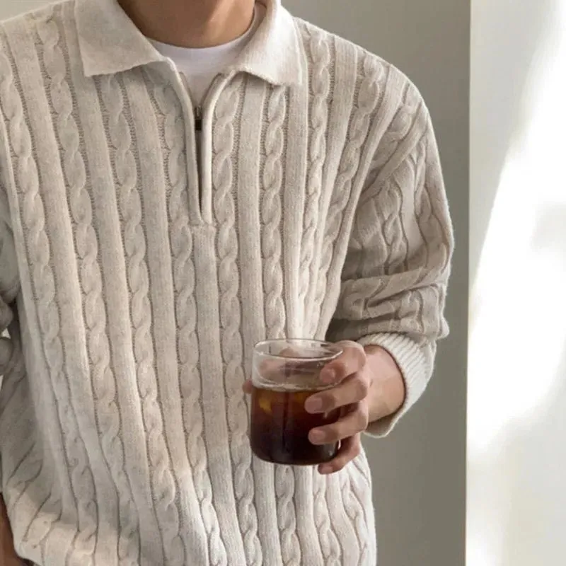 GS No. 122 Half-zip Sweater
