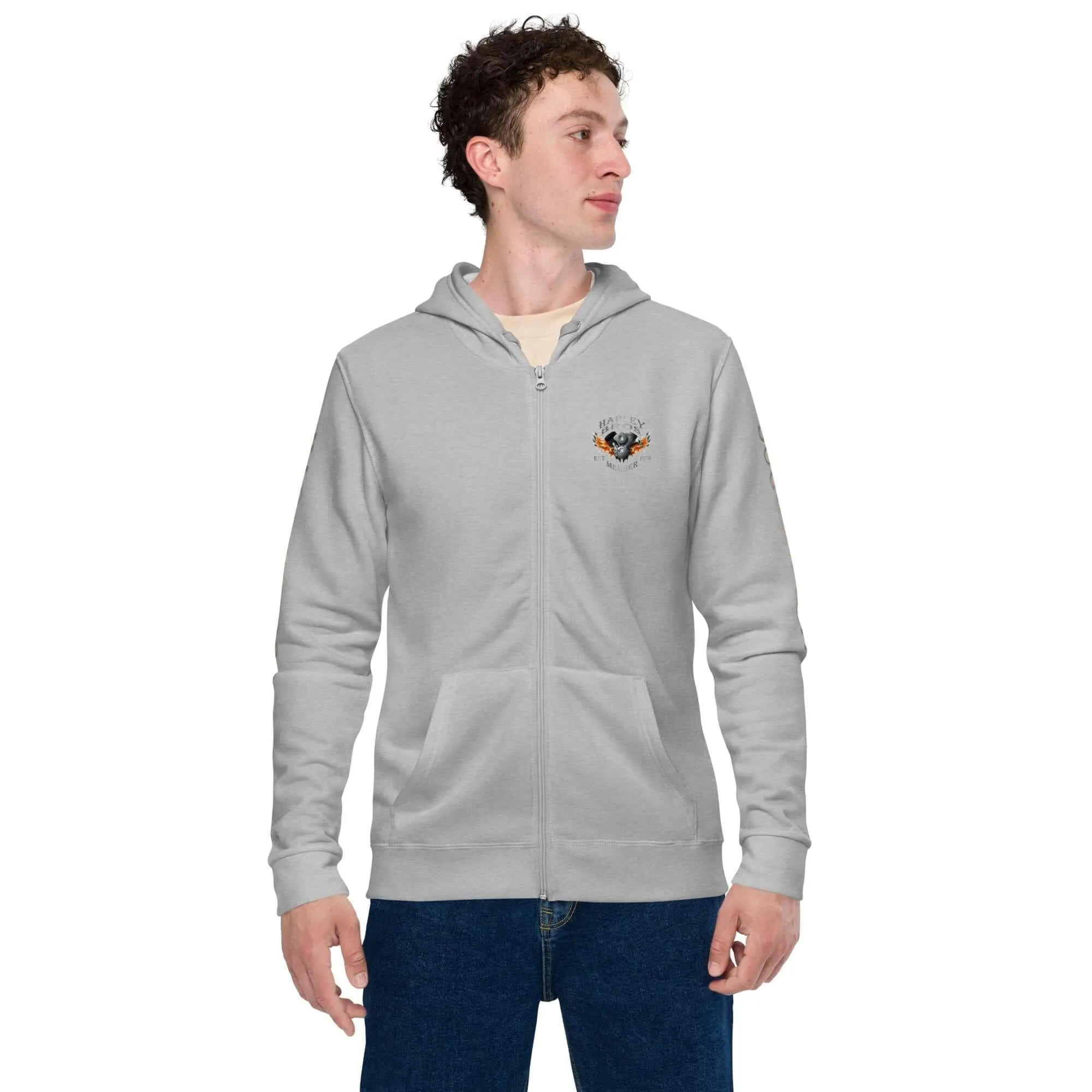 HARLEY BROS Zip Hoodie 23 MEMBER (var. colors)