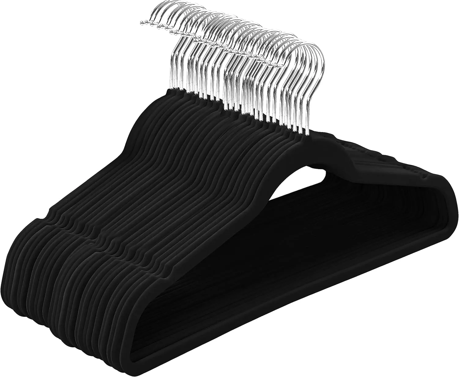 Home Velvet Hangers 50 Pack,Non-Slip Clothes Hangers,Suit Hangers with 360 Degree Rotatable Hook