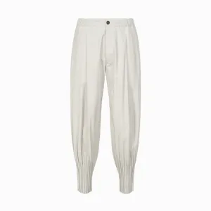 Homme Plissé Issey Miyake Pleats Cascade Pants Light Gray