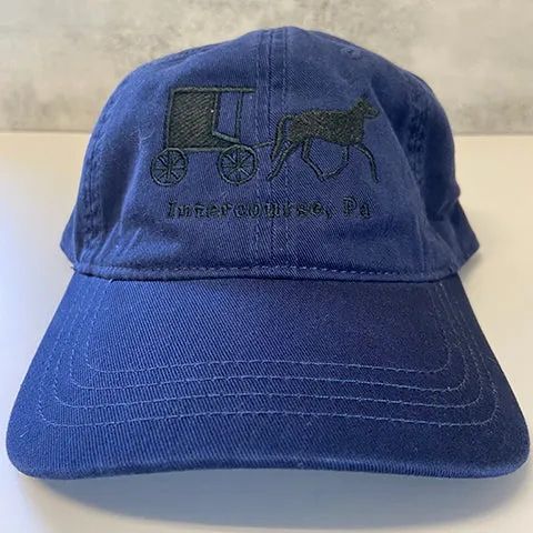 Horse & Buggy Embroidered Hat