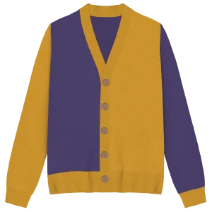 Intersex Colorblock Knit Cardigan