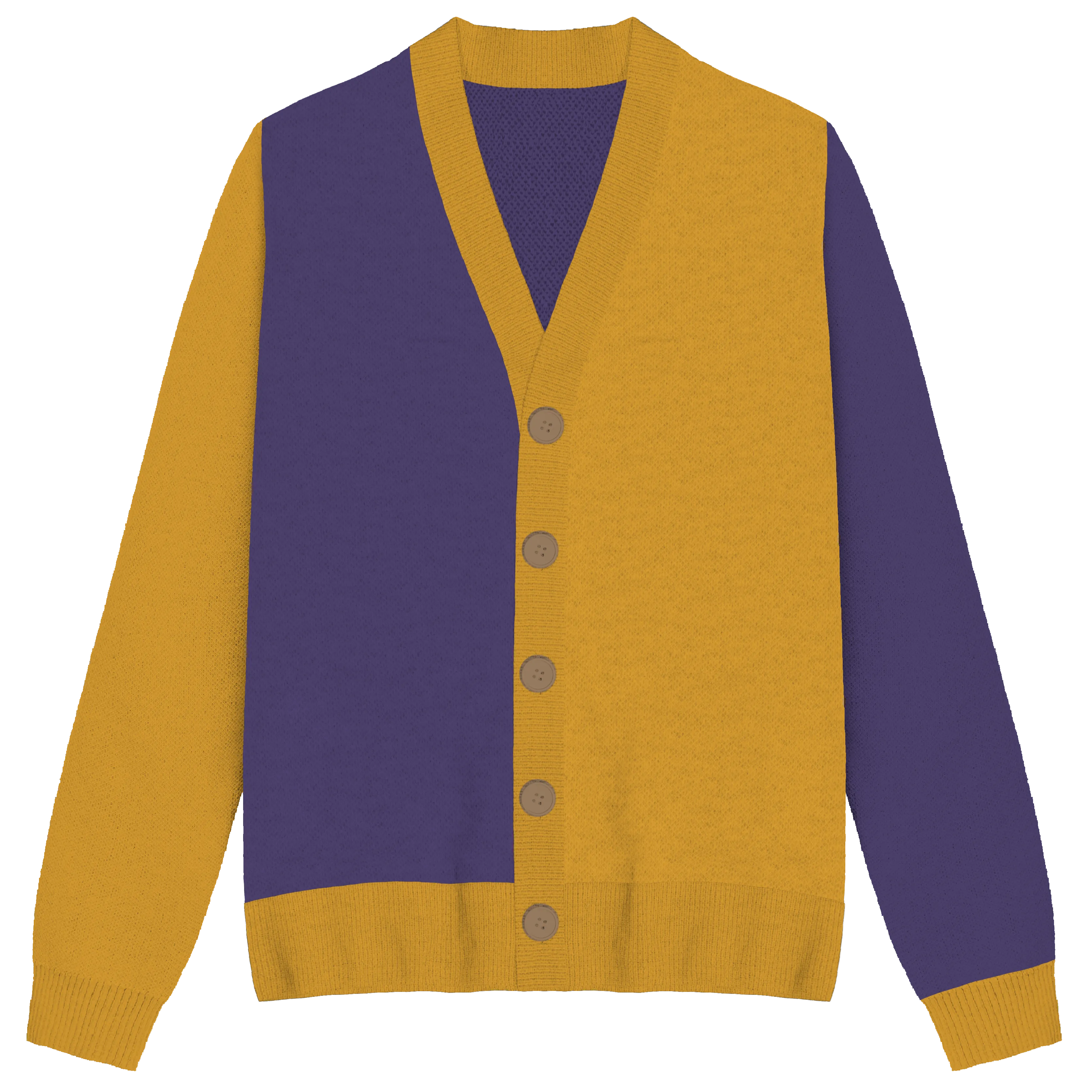 Intersex Colorblock Knit Cardigan