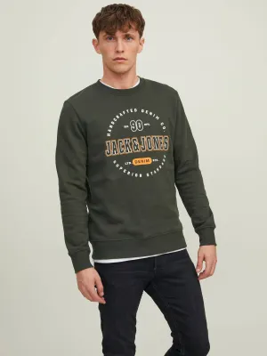 Jack & Jones JJSTAMP Sweatshirt -ROSIN