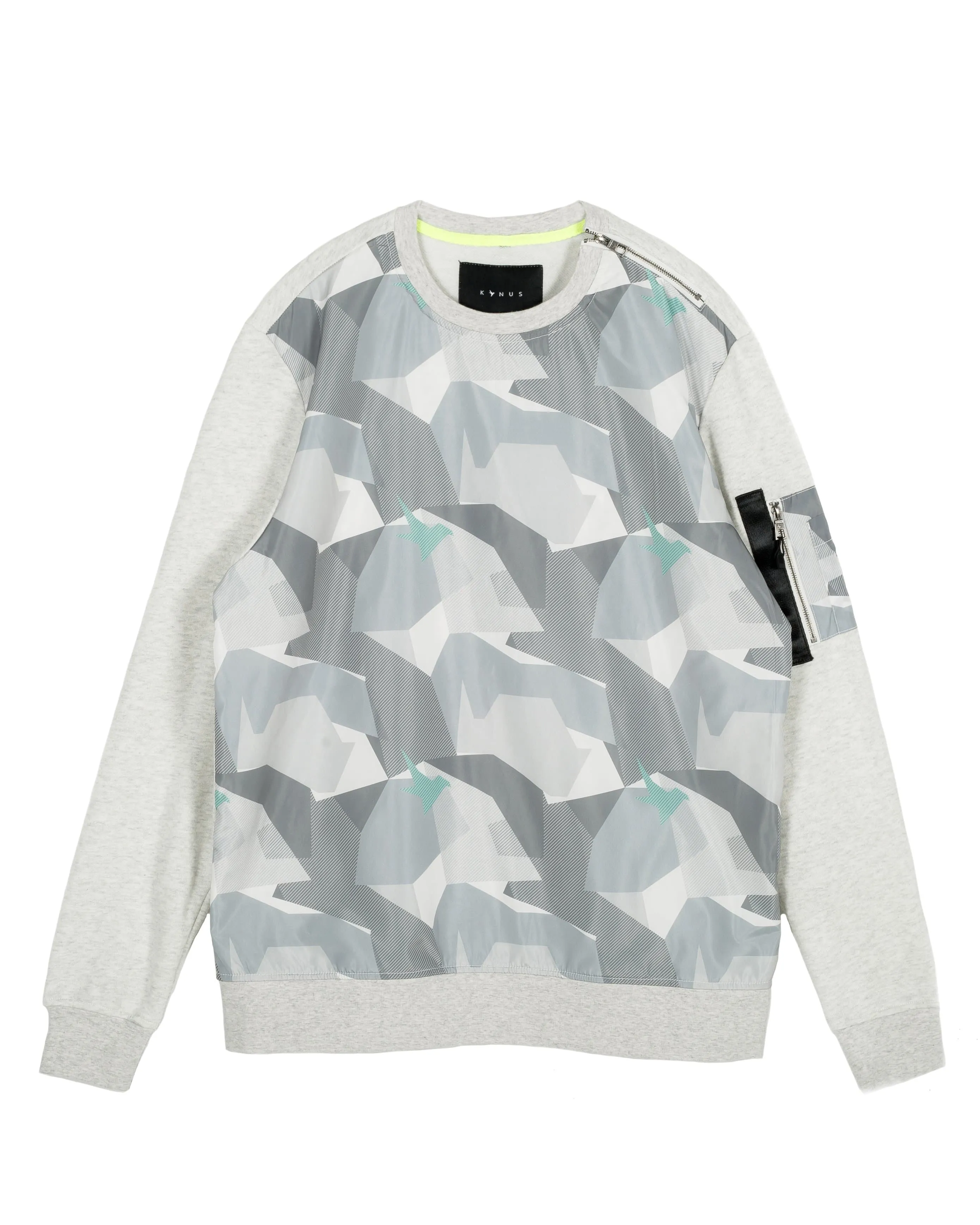 Konus Men's Crewneck Sweatshirt in Ivory