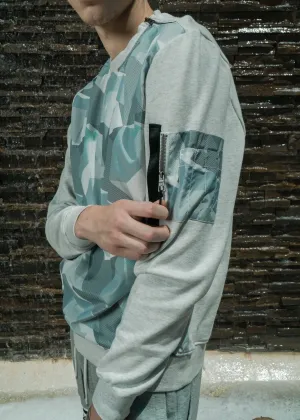 Konus Men's Crewneck Sweatshirt in Ivory