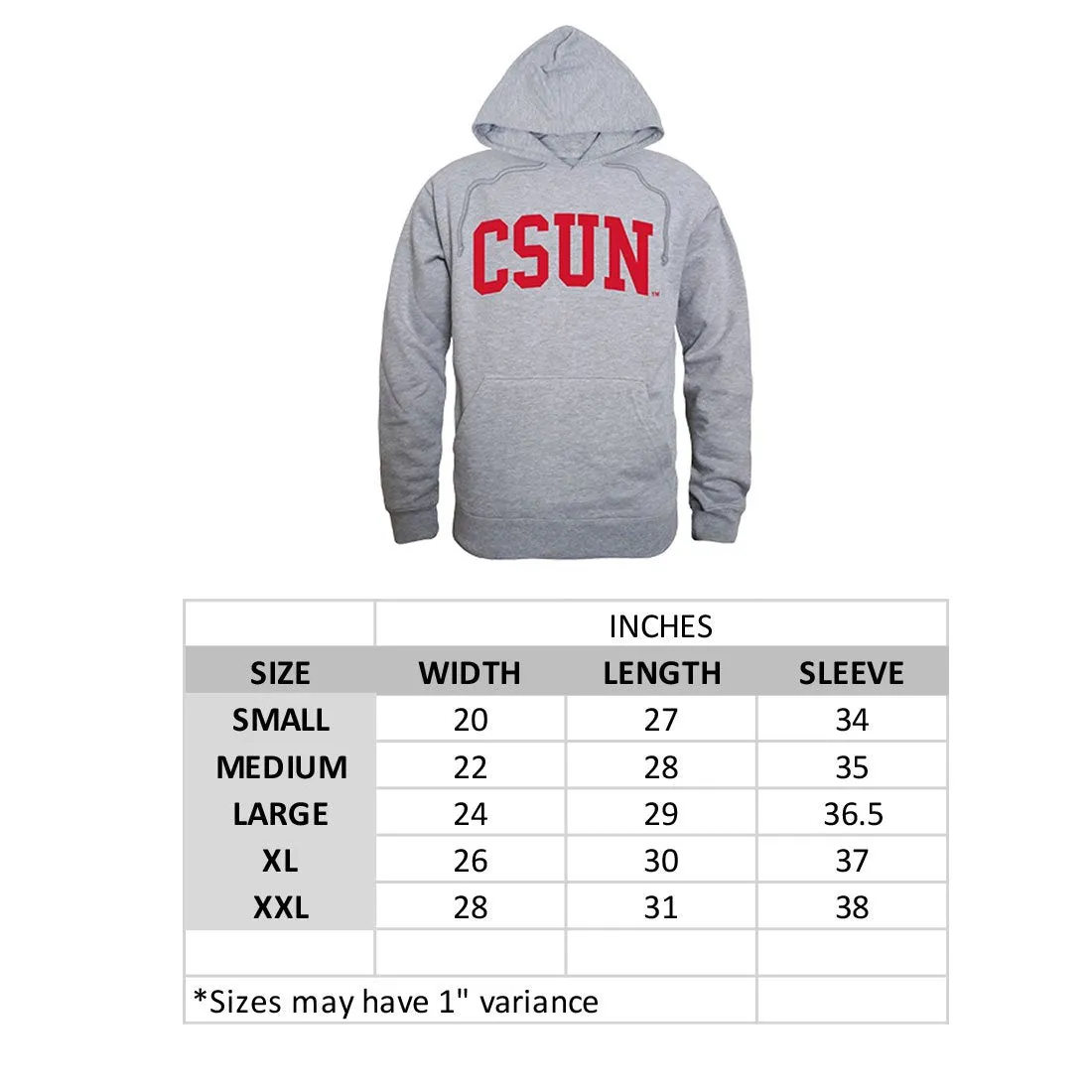 La Salle University Game Day Hoodie Sweatshirt Heather Grey