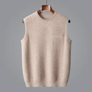 Lauro Cashmere Knit Vest