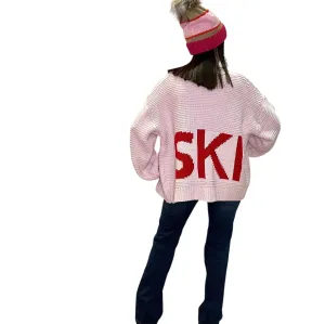 Light Pink Ski Cardigan