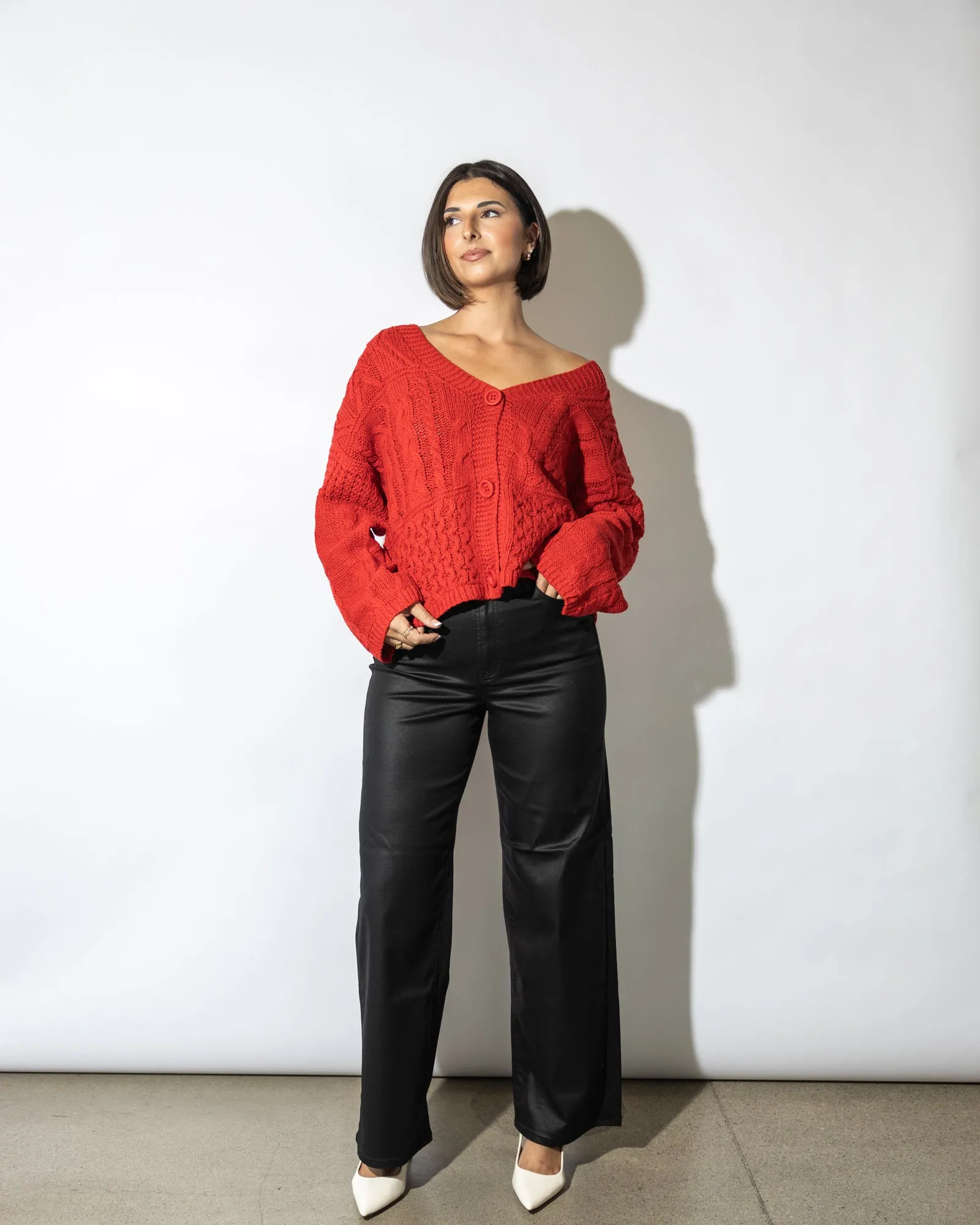 Luna Cable knit cardigan