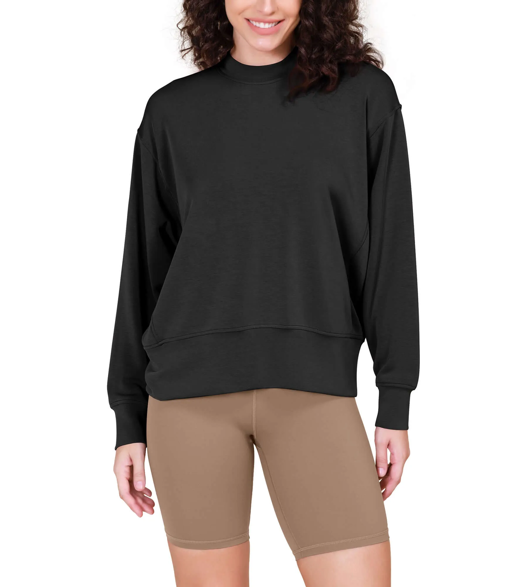 Modal Soft Long Sleeve Oversized Sweatshirts