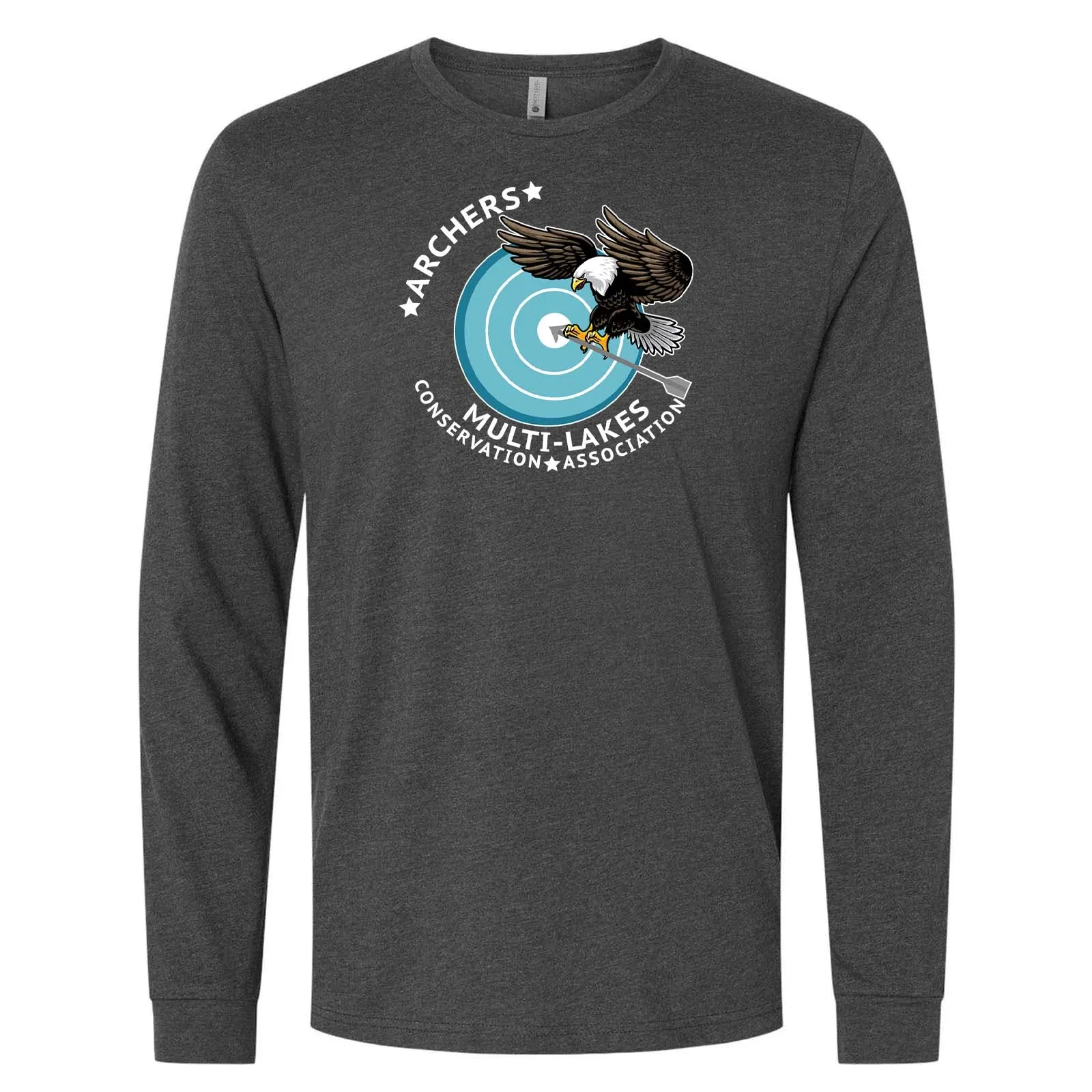 Multi-Lakes Full Printed Unisex Blended Long Sleeve T-Shirt