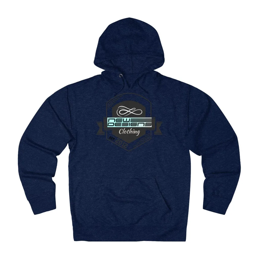 (ND) Logo Unisex French Terry Hoodie College Print