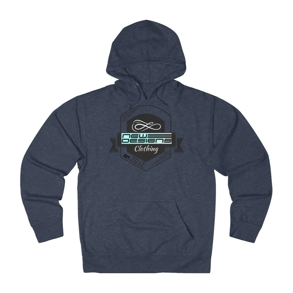 (ND) Logo Unisex French Terry Hoodie College Print