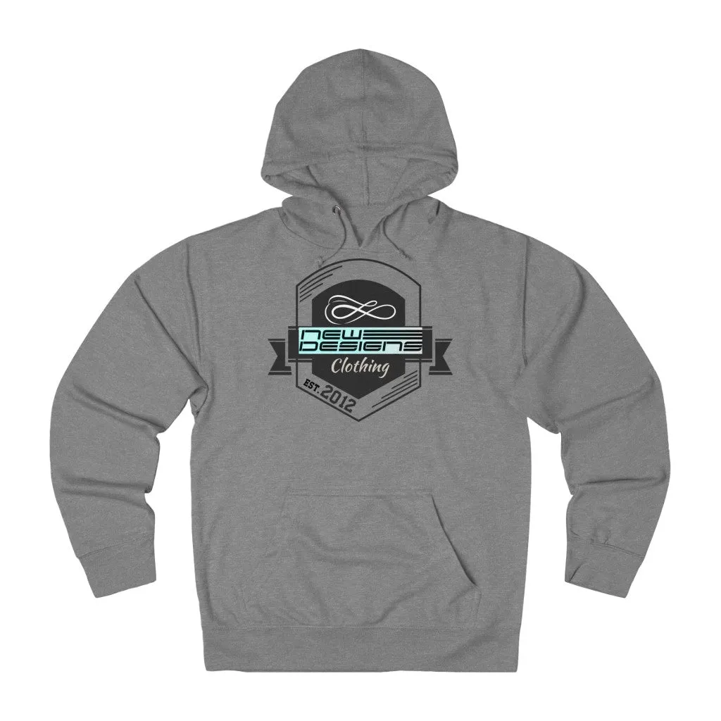 (ND) Logo Unisex French Terry Hoodie College Print