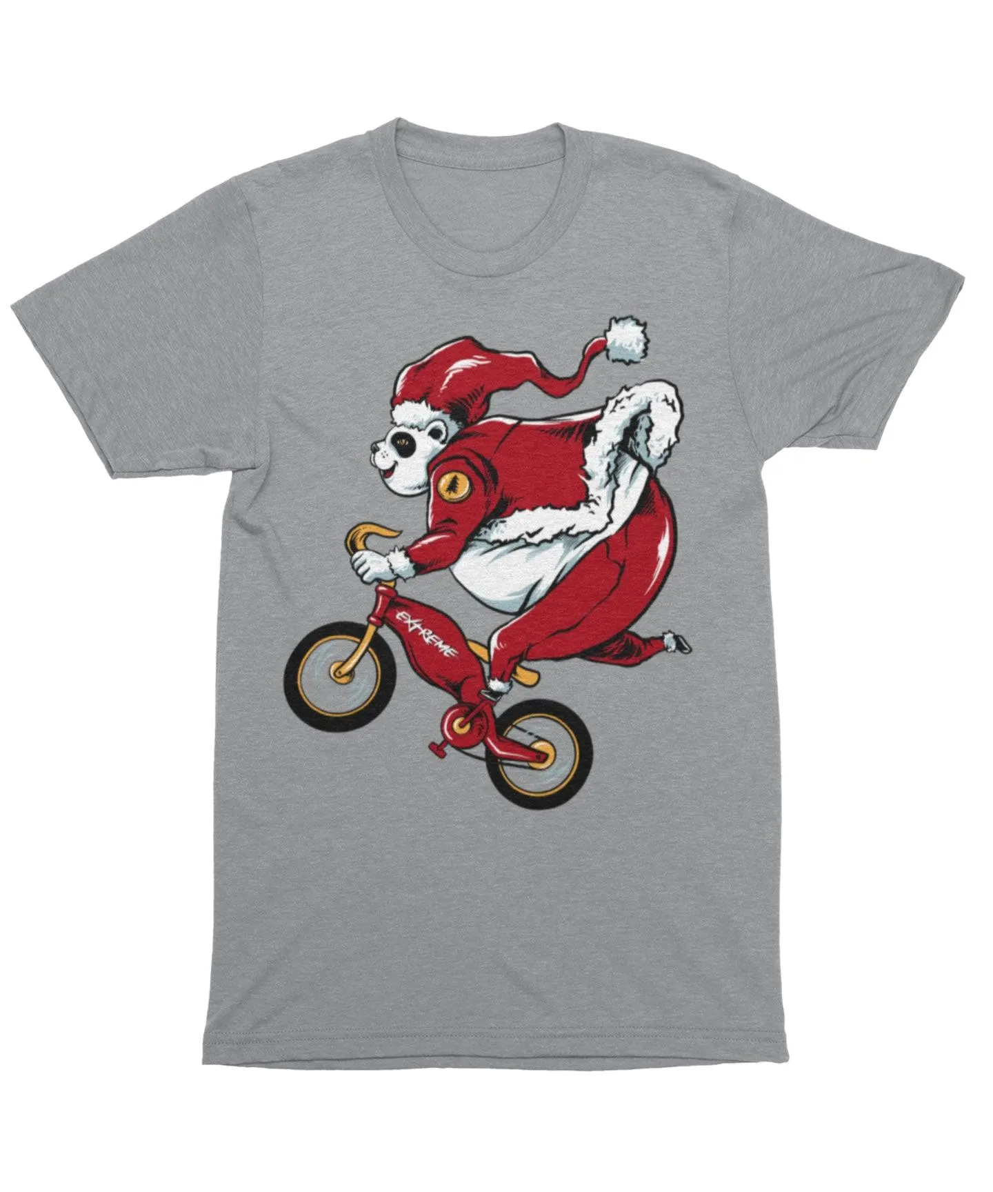 Panda Santa Unisex Christmas T-Shirt