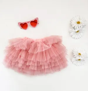 Pink Tulle Skirt