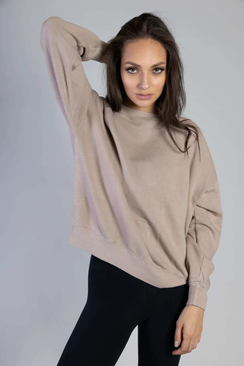 Pretty Soft Sweatshirt Latte