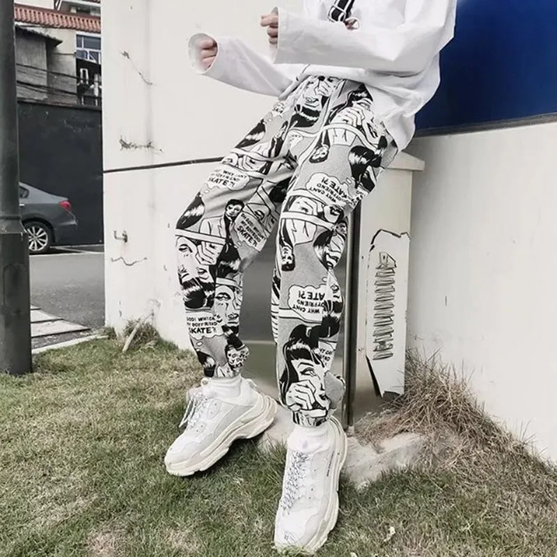 Pulp Fiction Comic Strip Sweatpants
