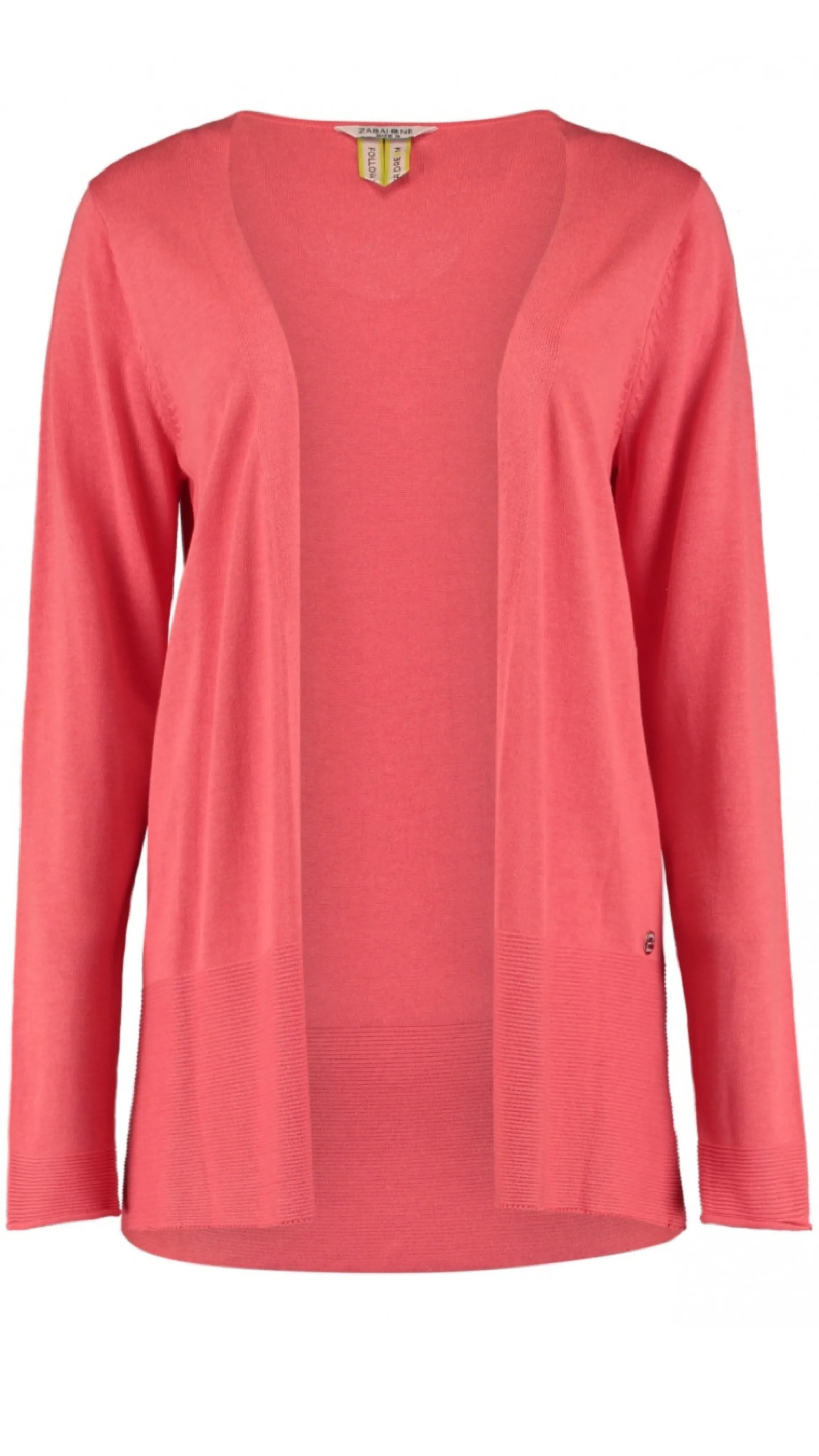 Ravenna Coral Edge To Edge Cardigan