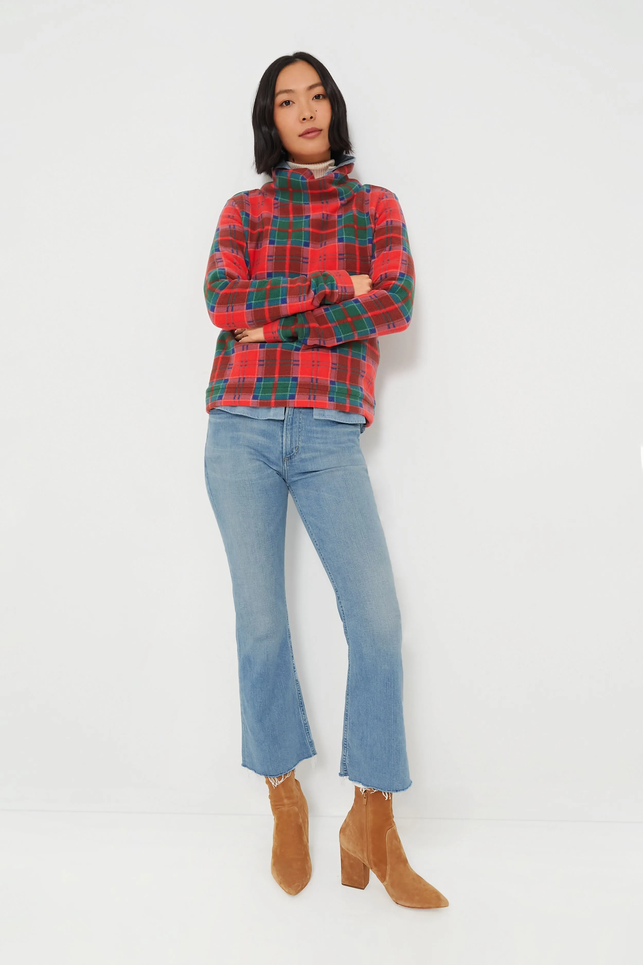 Red Tartan Plaid Park Slope