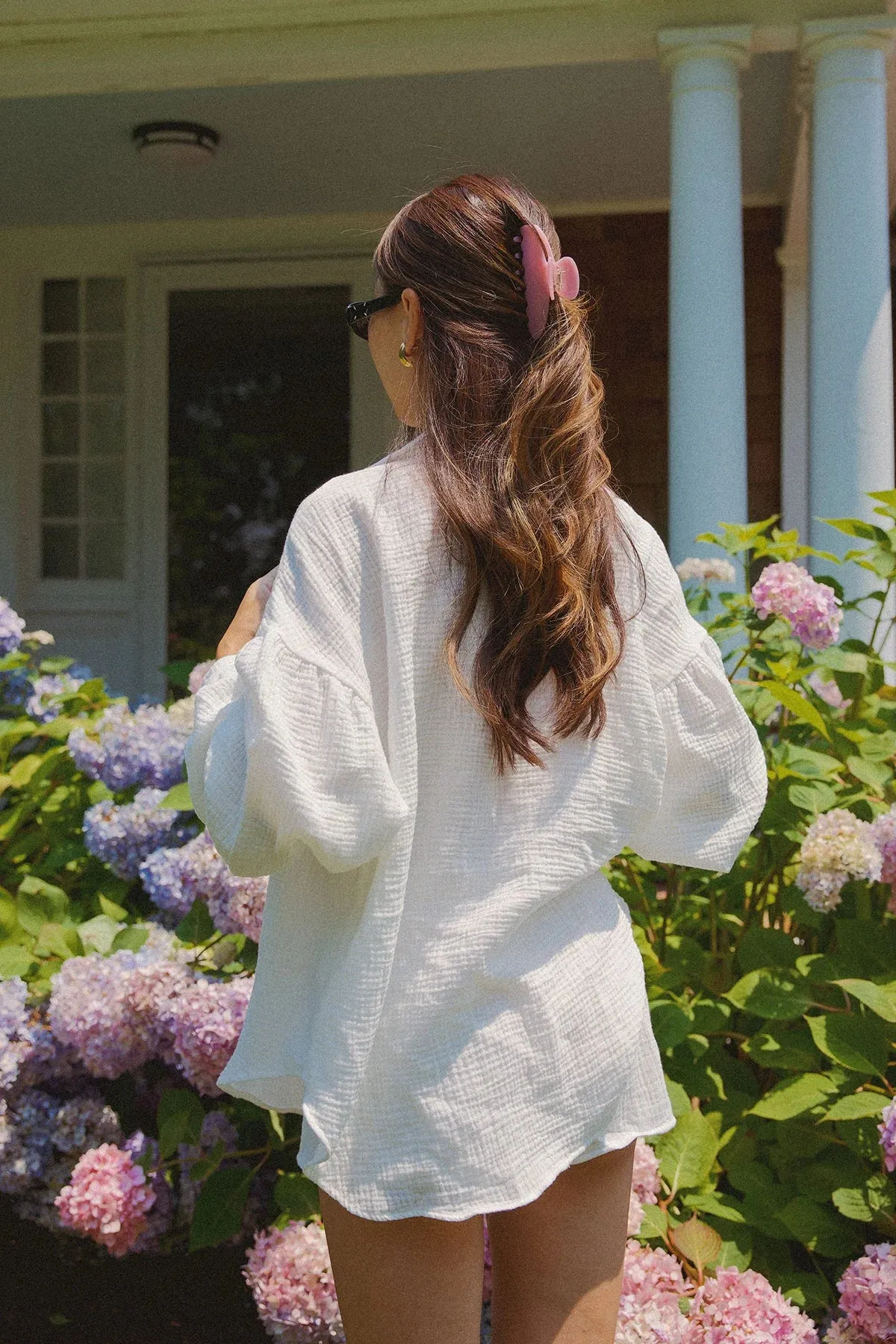 Sammy Button Up Top