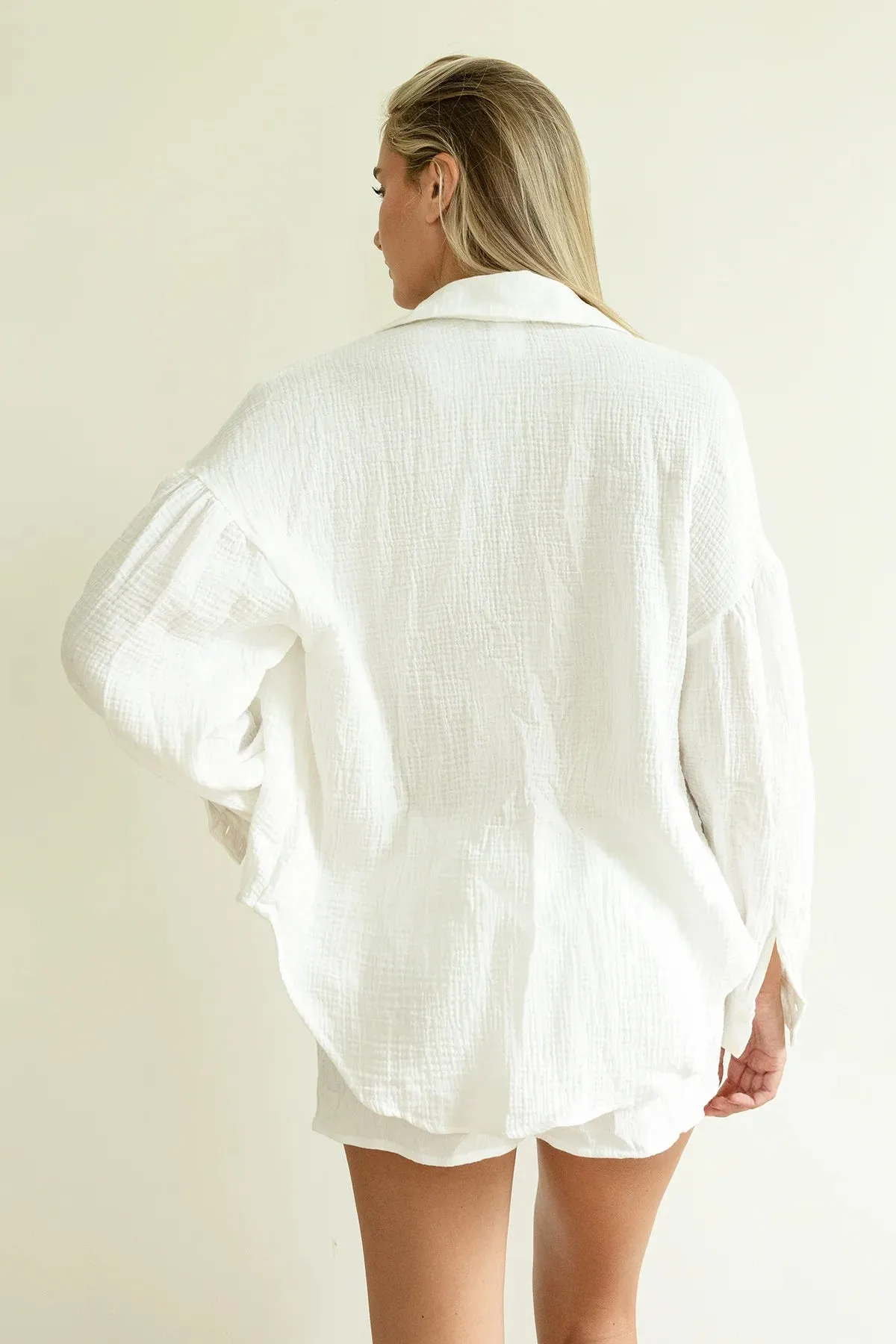 Sammy Button Up Top